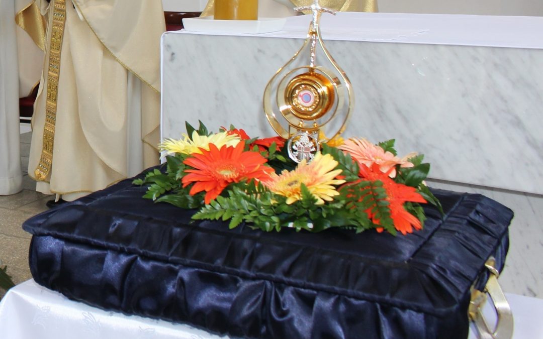 Uroczyste wprowadzenie Relikwii Jana Pawła II